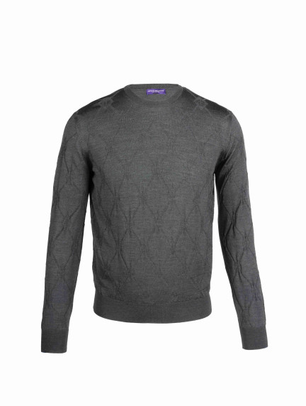Patrick Hellmann CollectionGrey Pullover Round-Neckimage1079